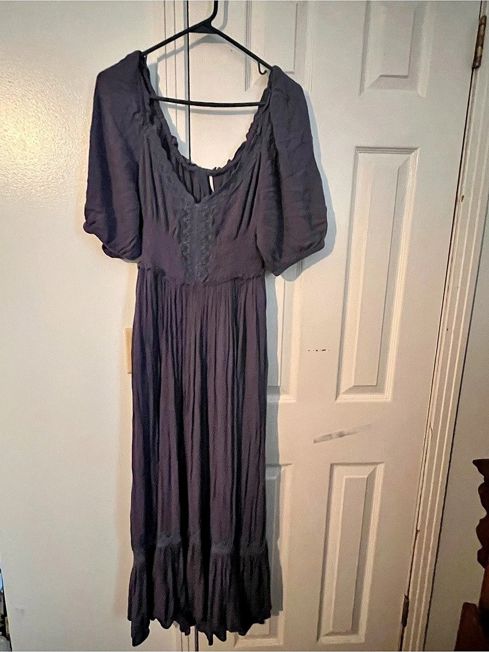 Free People Oasis Midi Dress Purple